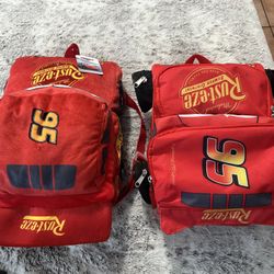 Cars Lightning Mcqueen Backpacks