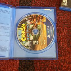 PS4 Crash Bandicoot N Sane Trilogy