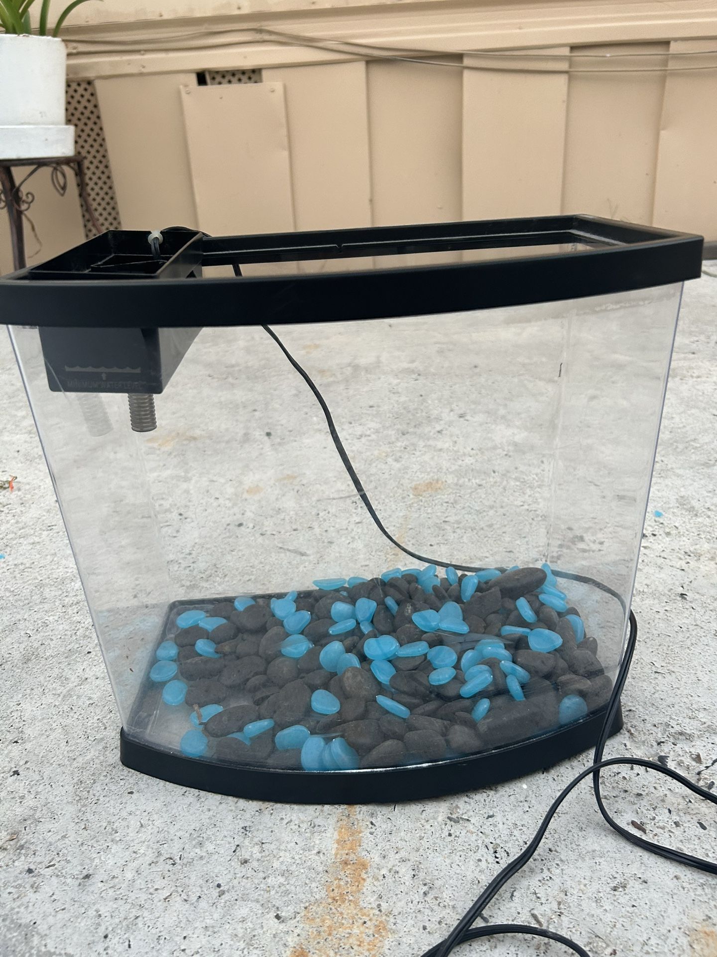 Fish Tank/ Rocks/filters