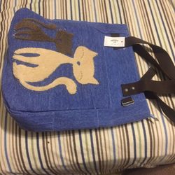 Cat tote bag brand new