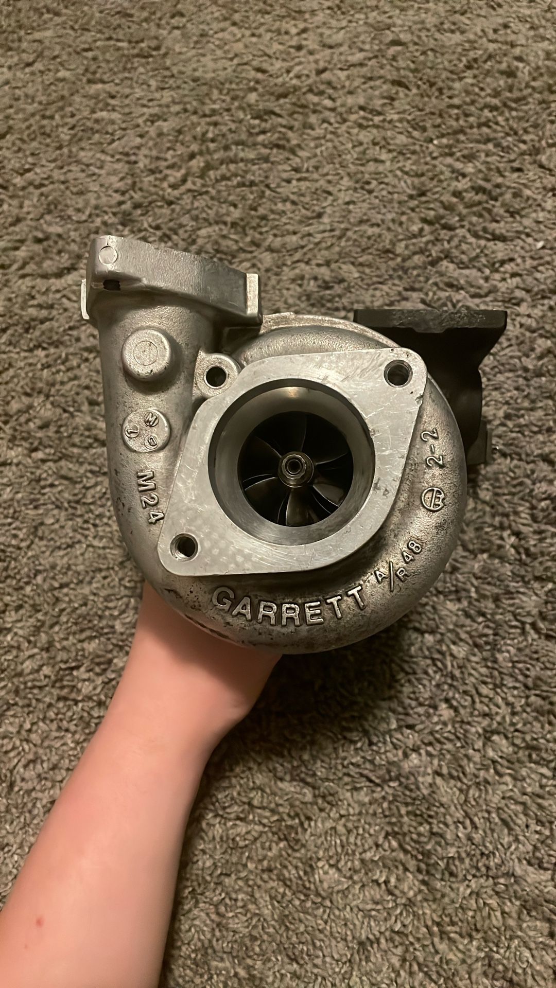 Garrett M24 turbocharger, 48mm