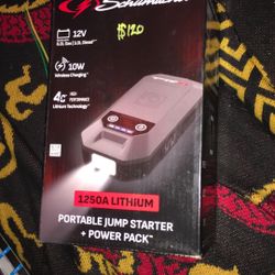 Portable jump, starter power pack