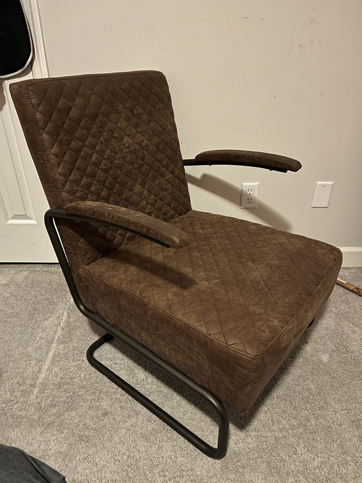 Faux Leather Chair