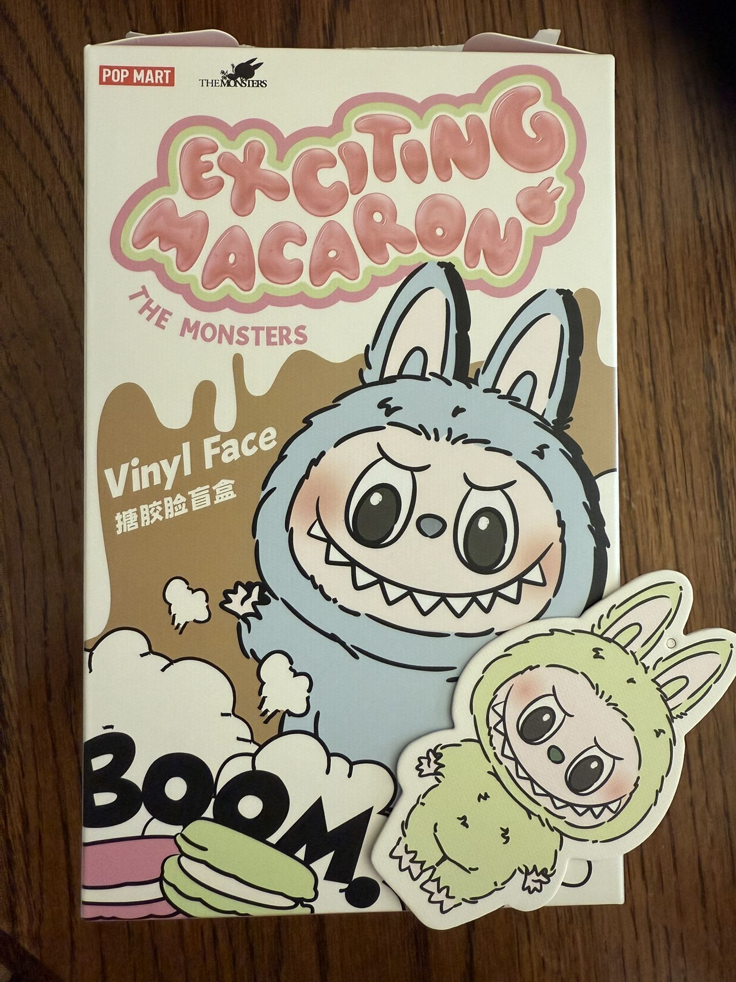 Pop Mary Macaron Labubu Green Grape