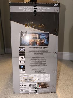 Elysian Audio 7.1 Smart Surround Sound System – Brand New ($2,500 Retail)