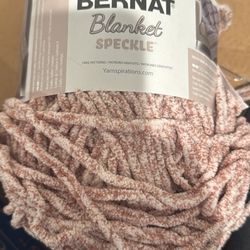 Bernat Blanket Speckle Yarn-Clay Brick 161102-02001