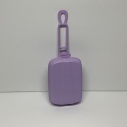 Vintage 2001 Barbie Travel Train Replacement Purple Suitcase Luggage Mattel Toy