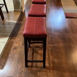 Red Bar Stools