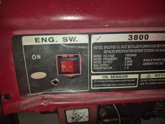 Honda 3800 generator used $199
