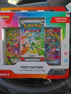 First partner illustration Pokemon series 2