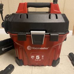 Vacmaster 5 Gallon Wall mounted Wet/Dry Shop Vac 