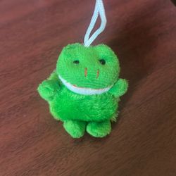 Mini Frog Plushie Keychain 
