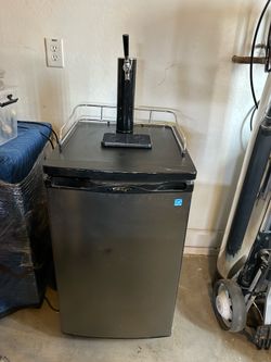 Kegerator and corny kegs