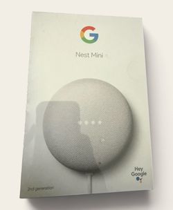 Google Nest Mini 2nd Gen