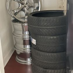 22” Rims New 22” Tires 800