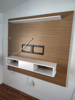 Sleek Floating Wall Unit