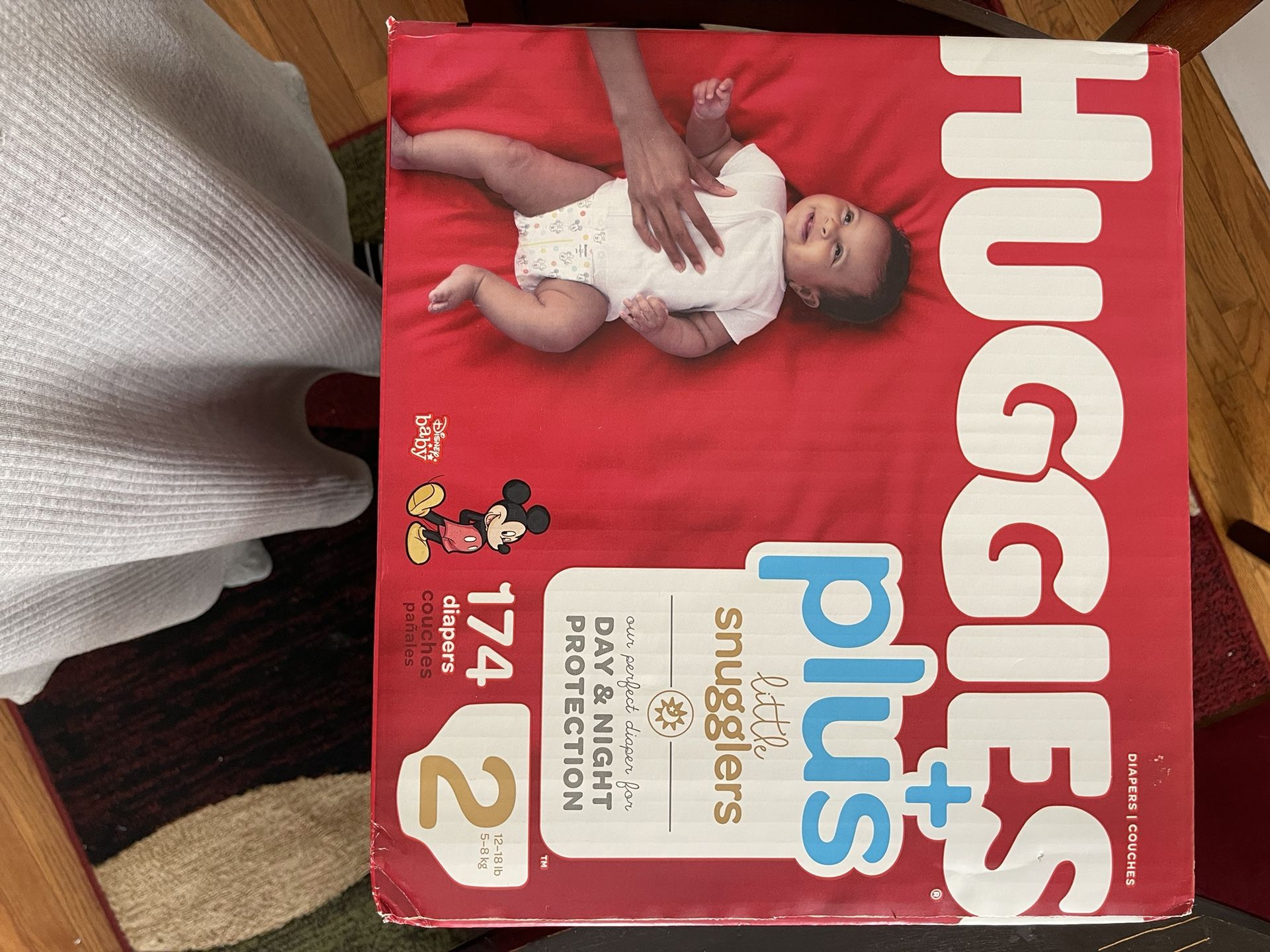 Size 2 Diapers Huggies 174 Ct