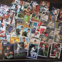 Baseball, Football, And Basketball Cards