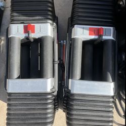 90lb Powerblock Adjustable Dumbbell Set Weights 