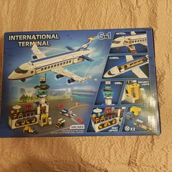 Airplane building blocks toy