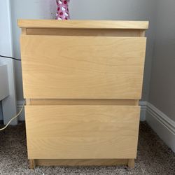 1 ikea nightstand or side table