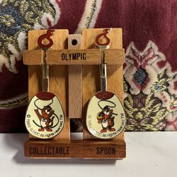 Hodori Olympic Spoons In Box 1988 Seoul Olympic Games 