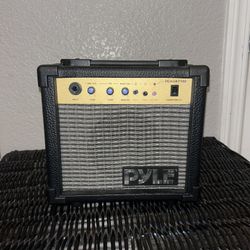 Pyle portable electric guitar amplifier Plus 10 Ft Guitar Cable 