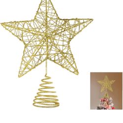 *NEW* Gold Star Tree Topper 