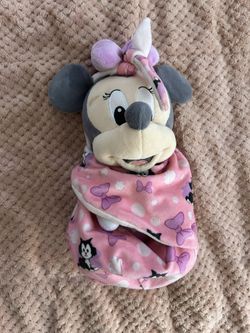 Minnie Mouse Baby In A Blanket