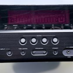 Yamaha Rx – V375 Home Theater Receiver Hdmi 5.1 Surround Sound, Remote, Manual, Works Perfect 