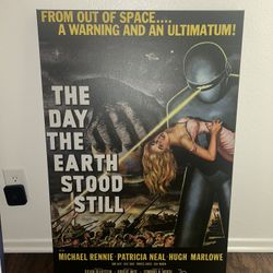 The Day The Earth Stood Still Canvas Print 24x36