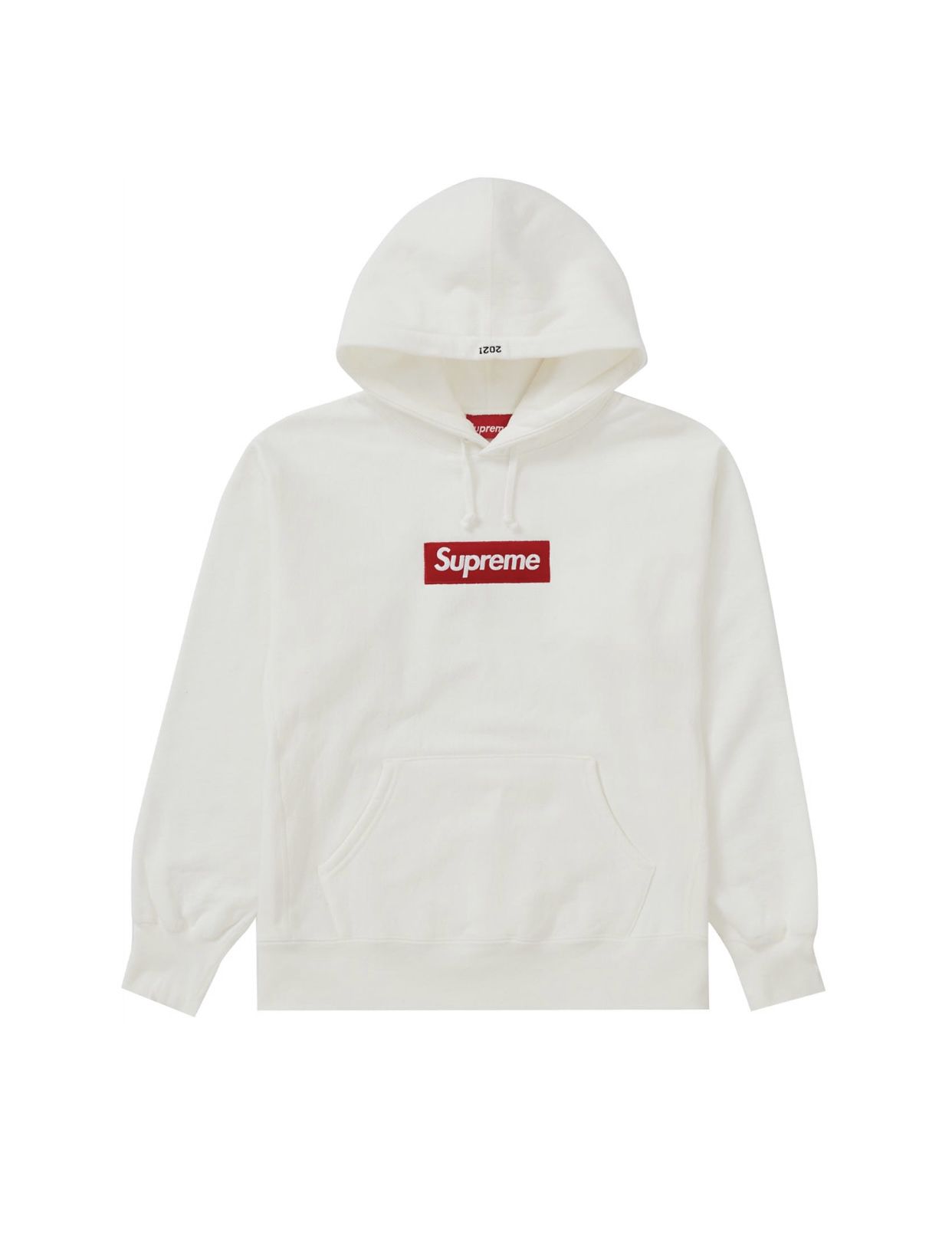 Brand New Supreme Box Logo Hoodie “White” Size Medium