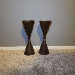Matching Candle Holders. Sold As Set
