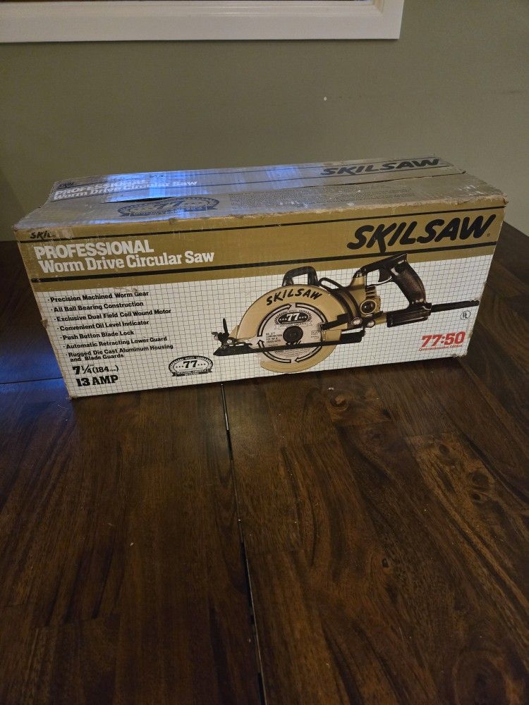 SKIL 50TH ANNIVERSARY  MODEL 77 PROFESSIONAL CIRCULAR SAW