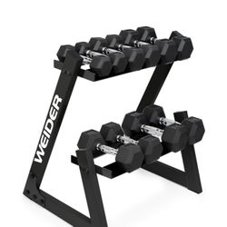 hex dumbbells Weider 