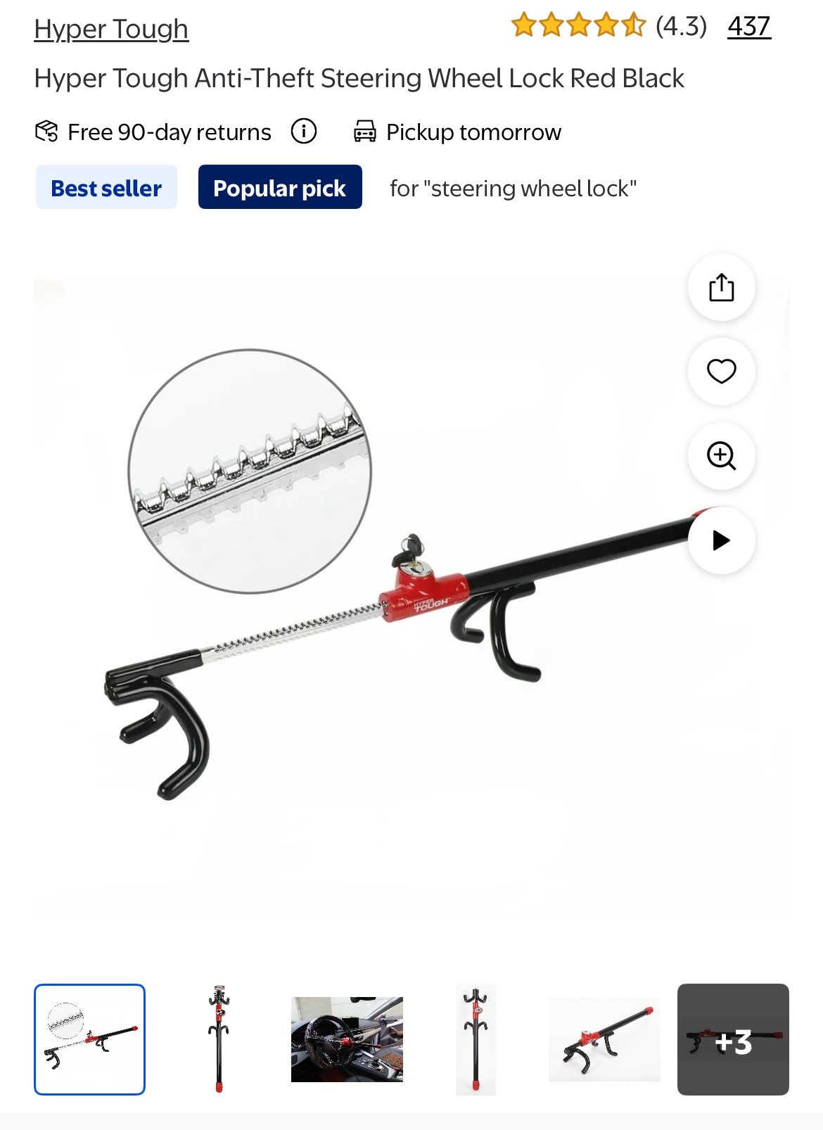 Steering Wheel Lock