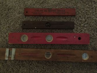 Old antique levels
