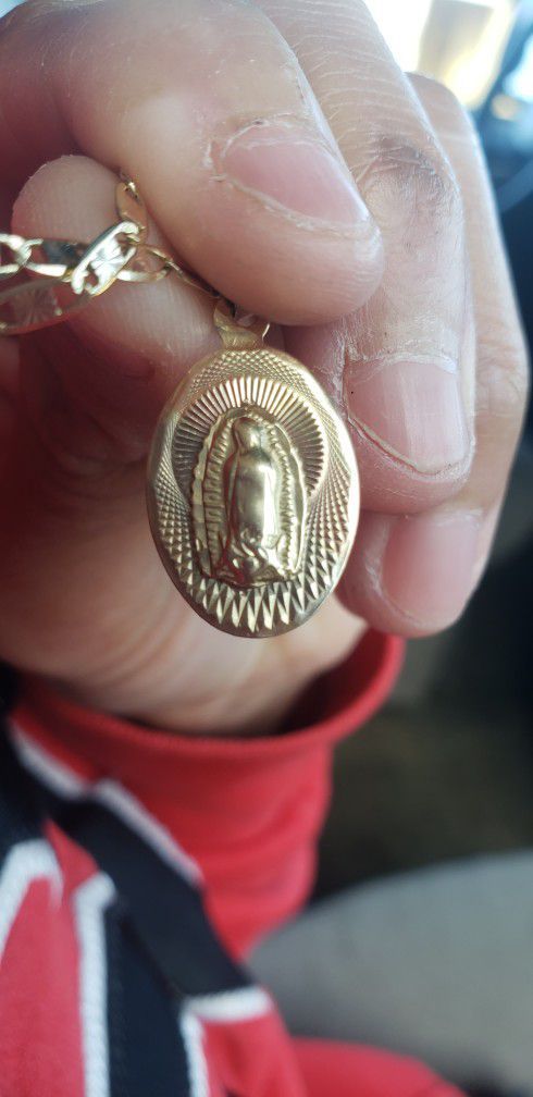 Virgin mary charm only