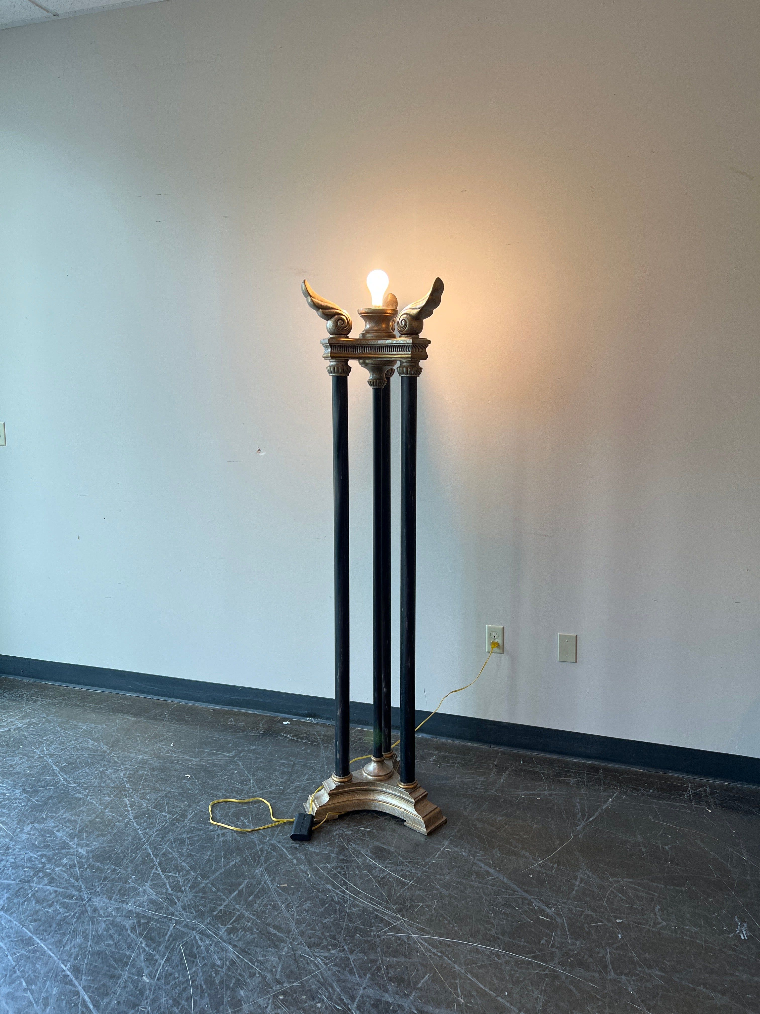 Decorative Ornate Metal Floor Lamp