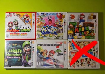 3DS Games $40/each