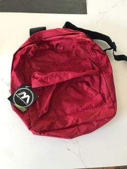 12 Back packs  3 different colors