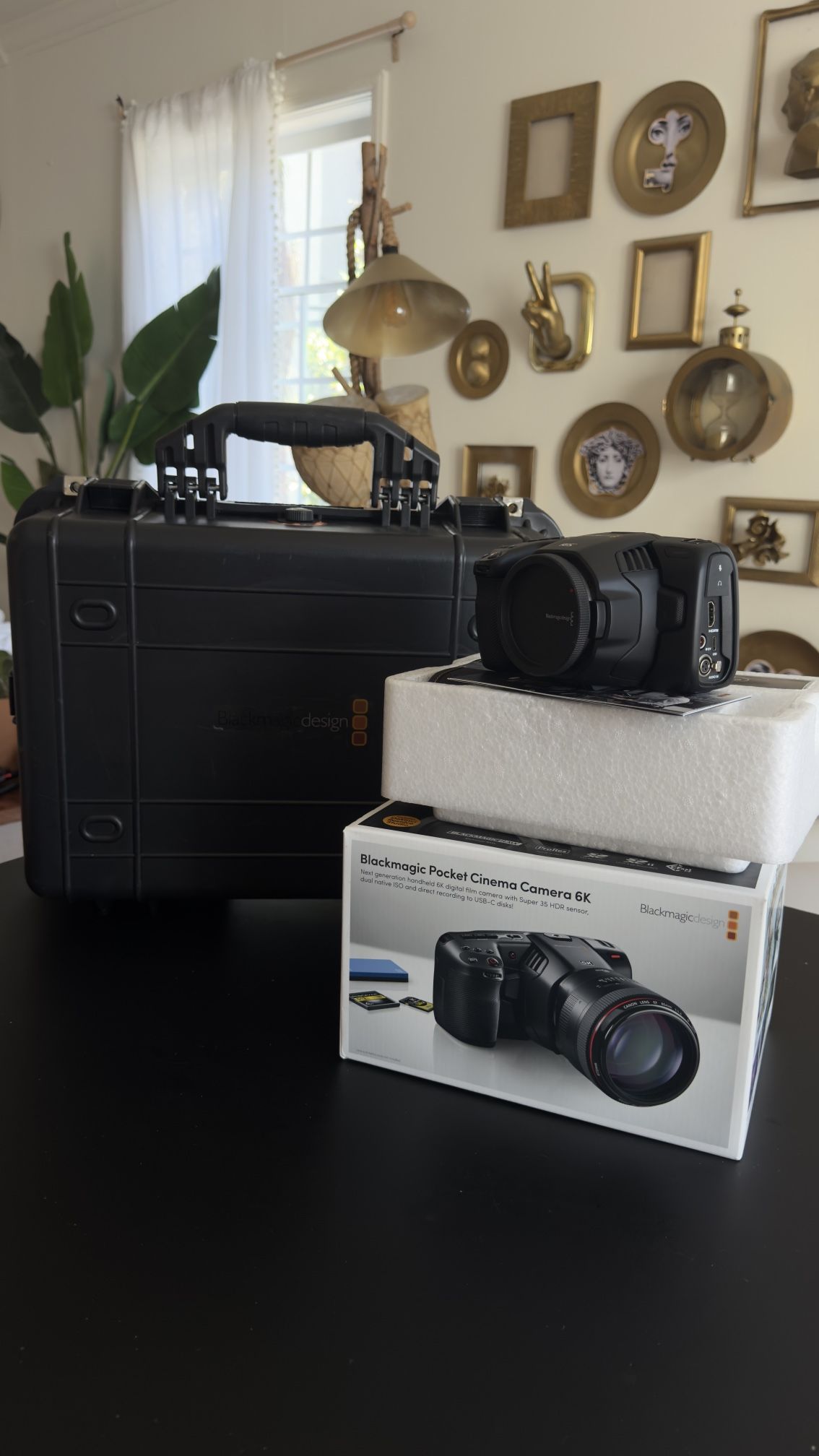 2x Black Magic 6k With Fly Case