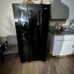 Whirlpool refrigerator and freezer