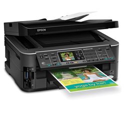 Epson Workforce 545 Wireless Color All-in-one Printer, Copier, Fax, Scanner