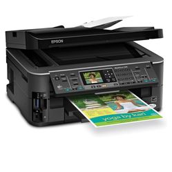 Epson Workforce 545 Wireless Color All-in-one Printer, Copier, Fax, Scanner