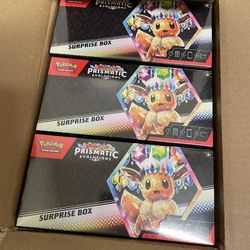 Prismatic Evolutions Surprise Box