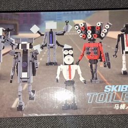 New Skibidi Toilet Lego Set