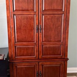 Antique Wooden Armoire/Hutxh