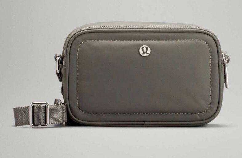 Lululemon Crossbody Camera Bag 2L Grey Sage
