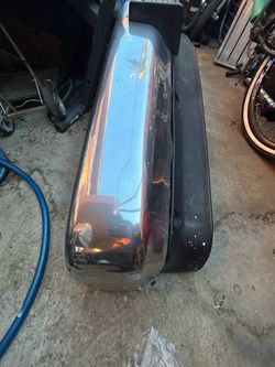 Truck bumper chrome